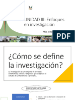 Enfoques Investigacion