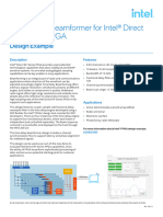 Time Delay Beamformer For Direct RF Series Fpga Solution Brief