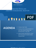 Perubahan Regulasi Jabatan Fungsional Auditor