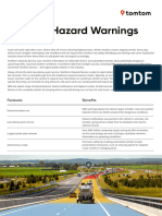 TomTom Hazard Warnings Product Sheet
