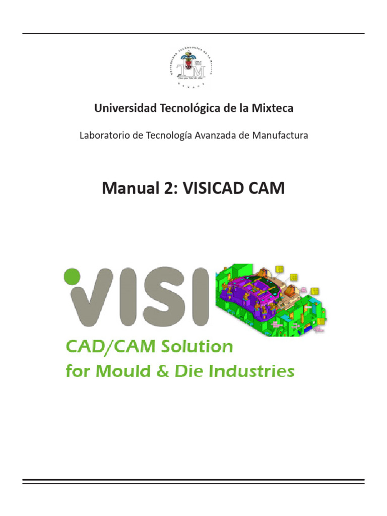 Manual de VISICAD CAM: Fundamentos y Estrategias | PDF | Informática
