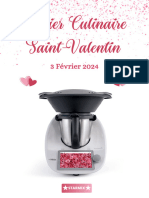 Livret Recette Atelier Culinaire Saint-Valentin 2024
