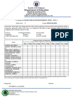 Classroom Daily Health Monitoring Tool