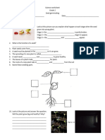 Science Worksheet Grade 2 SDB Module 1.4