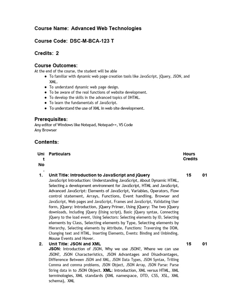 Sem 02 DHTML | PDF
