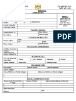 Visa Application 2021