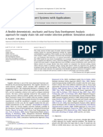 A Flexible Deterministic, Stochastic and Fuzzy Data Envelopment Analysis