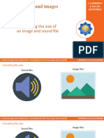 1.3 Text, Sound and Images: Calculating The Size of An Image and Sound File