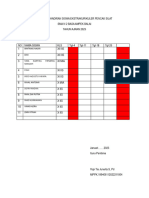 Daftar Kehadiran Siswa Ekstrakurikuler Pencak Silat