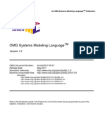 OMG Systems Modeling Language V15