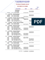 Purchases & Payables Journal