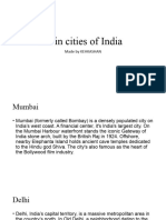 Main Cities of India