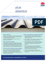 Asbestos Fact Sheet Think Twice About Asbestos English