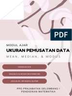 Modul Ajar Mean Median Modus Kelas Vii K