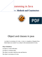 Object Classes Methods and Constructors