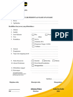 Form Permintaan Karyawan Baru (KOP)