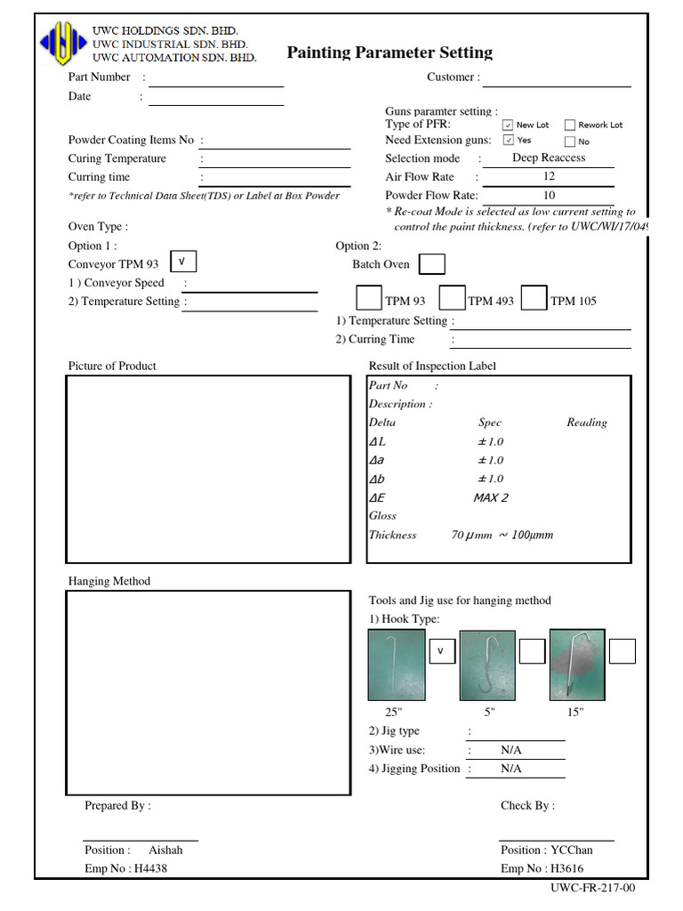 Invoke Command Parameter Setting