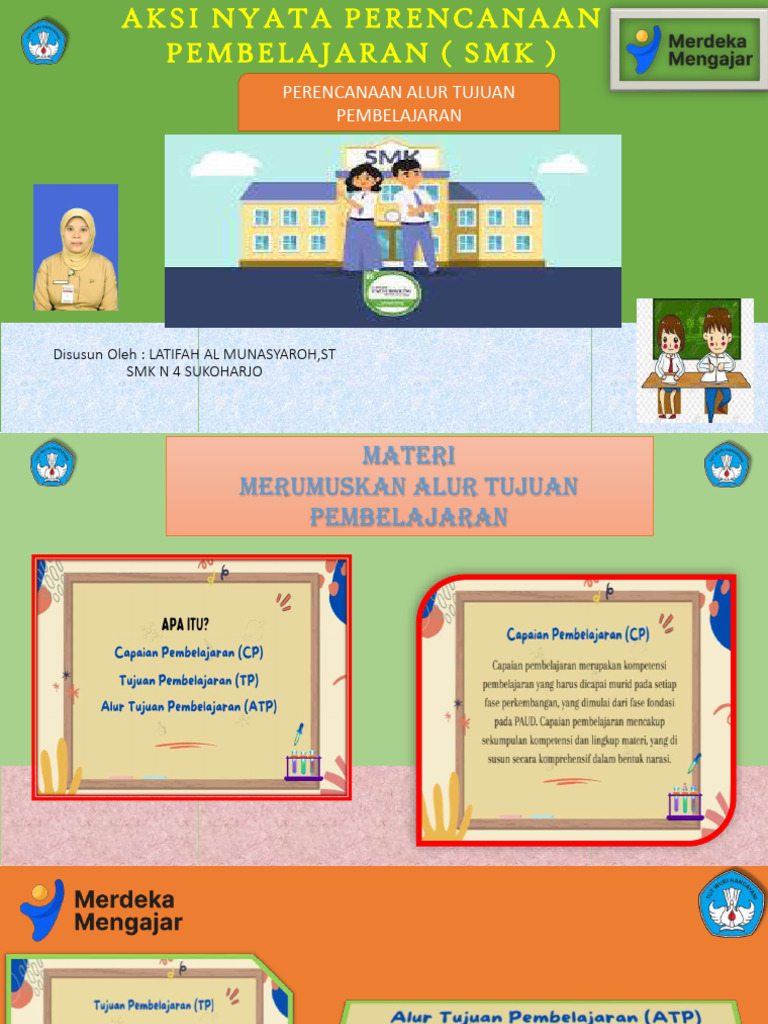 Alur Tujuan Pembelajaran Teknik Otomotif | PDF