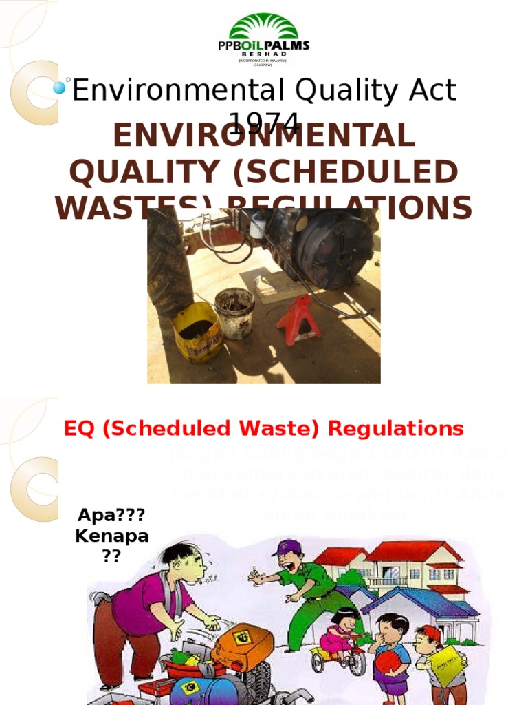 Schedule Waste Management Presentation Pdf Waste Management Waste