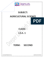 2023 AGRIC. SCIENCE JS 1 2ND TERM E-Note Template