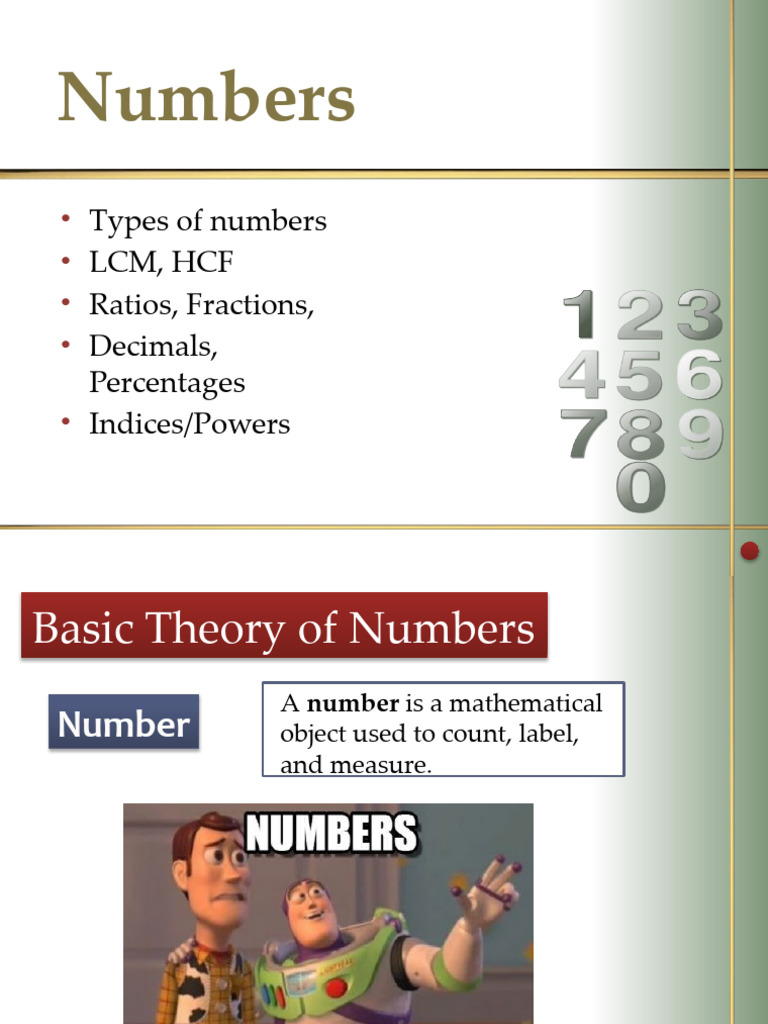Numbers | PDF