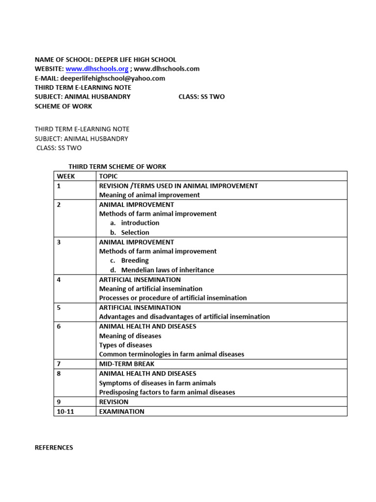 ANIMAL HUSBANDRY TEXTBOOK FOR SS2 PDF FREE DOWNLOAD visual data 8