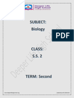 BIOLOGY SS 2 2ND TERM E-NOTES (Reviewed)