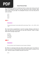Hexaware Mock Test 2026: Quant & Verbal | PDF | Argument