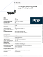 TeSys Deca Overload Relays - LRD1522