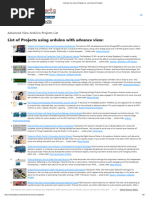 Advanced View Arduino Projects List - Use Arduino For Projects 1