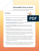 Email Deliverability Terms To Know