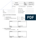 FR-HR-C-001 Form Exit Clearance Draft