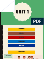 Unit 1 Elementary