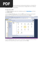 How To Export SQL Server Data To PDF