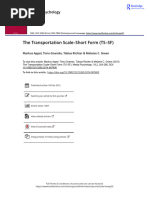 MSSQ-Short: Motion Sickness Assessment | PDF | Nausea | Percentile