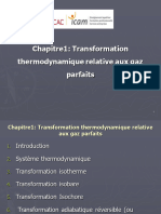 Chapitre1 - Transformation Thermodynamique1