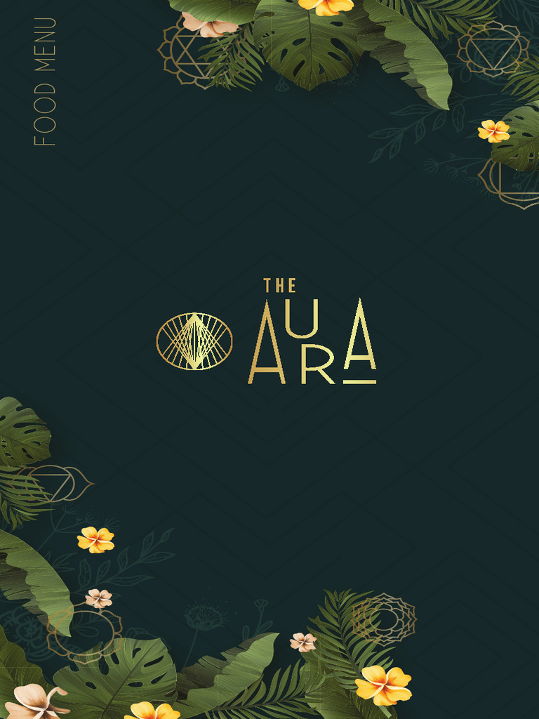 Aura Restaurant Food Menu | PDF | Grilling | Hamburgers