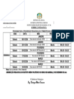 Programa para Trenamento Pedagógico - 2 Trim - 114523