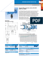 Flanged BA Protection Device BA 009 DN65 and DN80