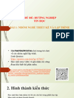 Nhóm 9 - Bài 1 - NHÓM NGHỀ THIẾT KẾ VÀ LẬP TRÌNH