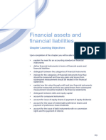 Financial Assets and Financial Liabilities: Chapter Learning Objectives