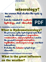 Week 7 Hydrometeorological Phenomena and Hazard GC