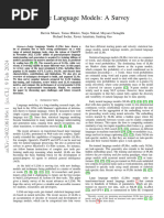 Large Language Models: A Survey