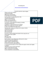 FCE Listening Test 6 - A Ramas Part 4