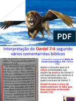 A Interpretação Do Leão Com Asas de Daniel 7