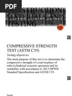 Compressive Strength Test