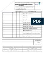 Engine Powered Air Compressor Inspection Checklist Forrm