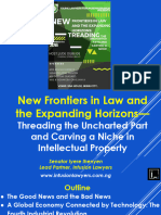 New Frontiers in Law and The Expanding Horizons