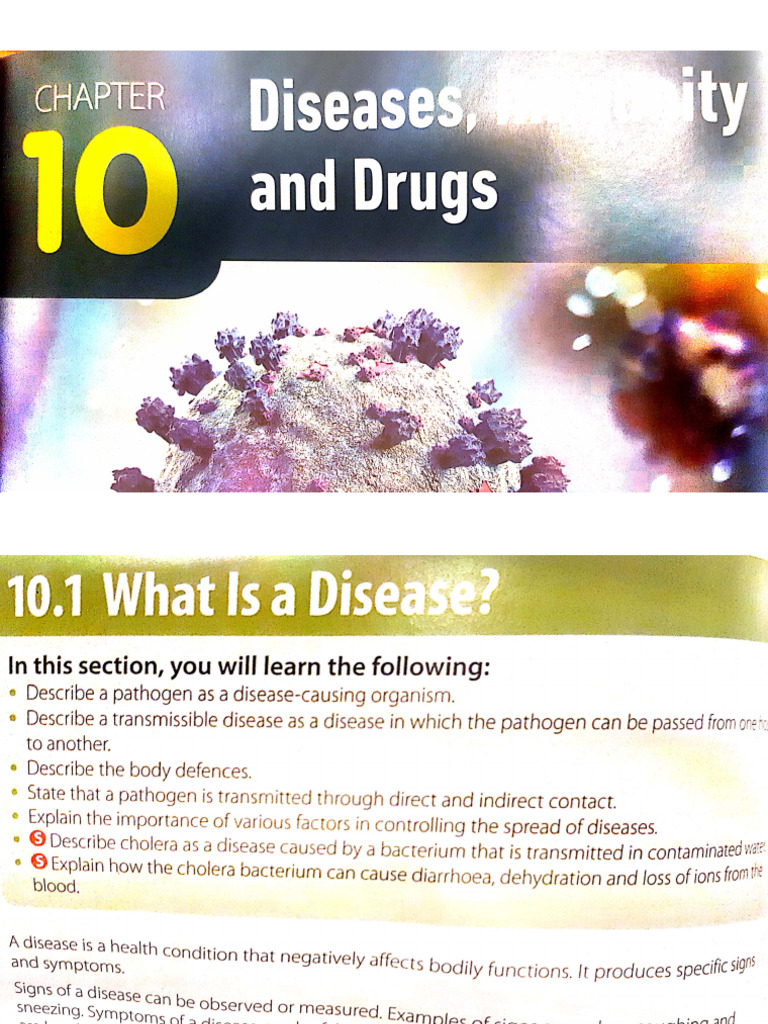 Drugs Disease& Immunity Book | PDF