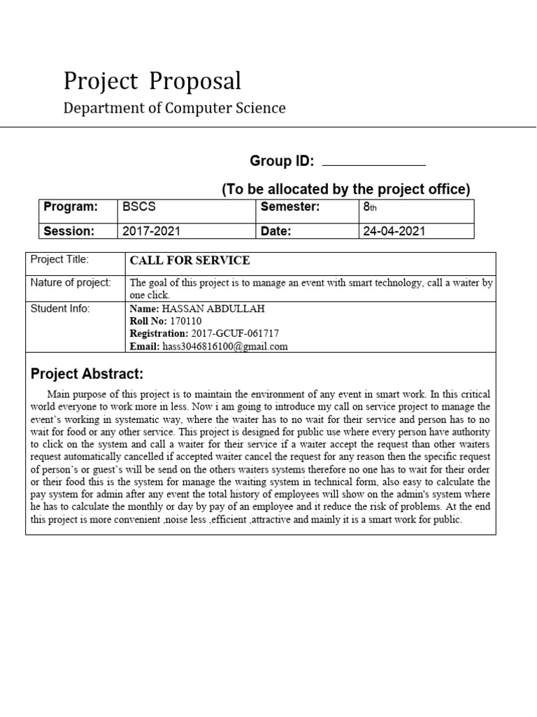 Smart Event Management System Proposal | PDF | Software | Computing